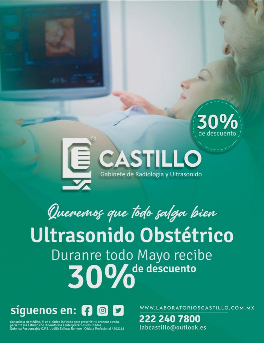 LabCastilloOfi1's tweet photo. Con el Ultrasonido Obstétrico, además de saber el sexo de tu bebé podemos establecer la edad, y evaluar la posición del feto.

https://t.co/x6fOiBuEy8

#laboratorioscastillo #UltrasonidoObstetrico https://t.co/QyihyR2wW4
