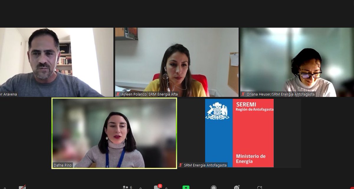🟢Con la finalidad de generar alianzas para el desarrollo de un trabajo en materia de hidrógeno verde ♻️⚡️, nuestra seremi <a href="/Dafne_PinoR/">Dafne Pino Riffo</a> y el equipo de <a href="/EnergiaAntof/">Energia Antof</a>  hoy se reunieron de forma telemática💻con Quintil Valley 

#Seguimos 
#ChileApoya