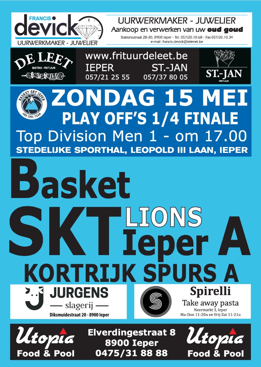 Basket SKT Ieper tweet media