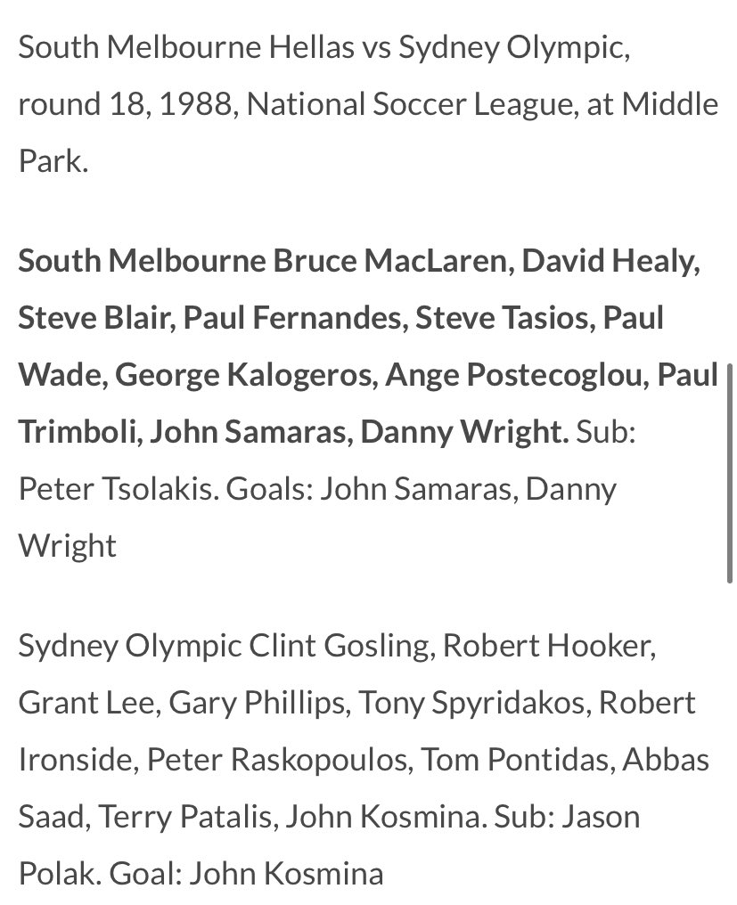 JaiVee6721's tweet photo. @mcelhinney_03 @paulthetim Ange also played in a game for Hellas with John Samaras also. https://t.co/ZjVpxk8p07