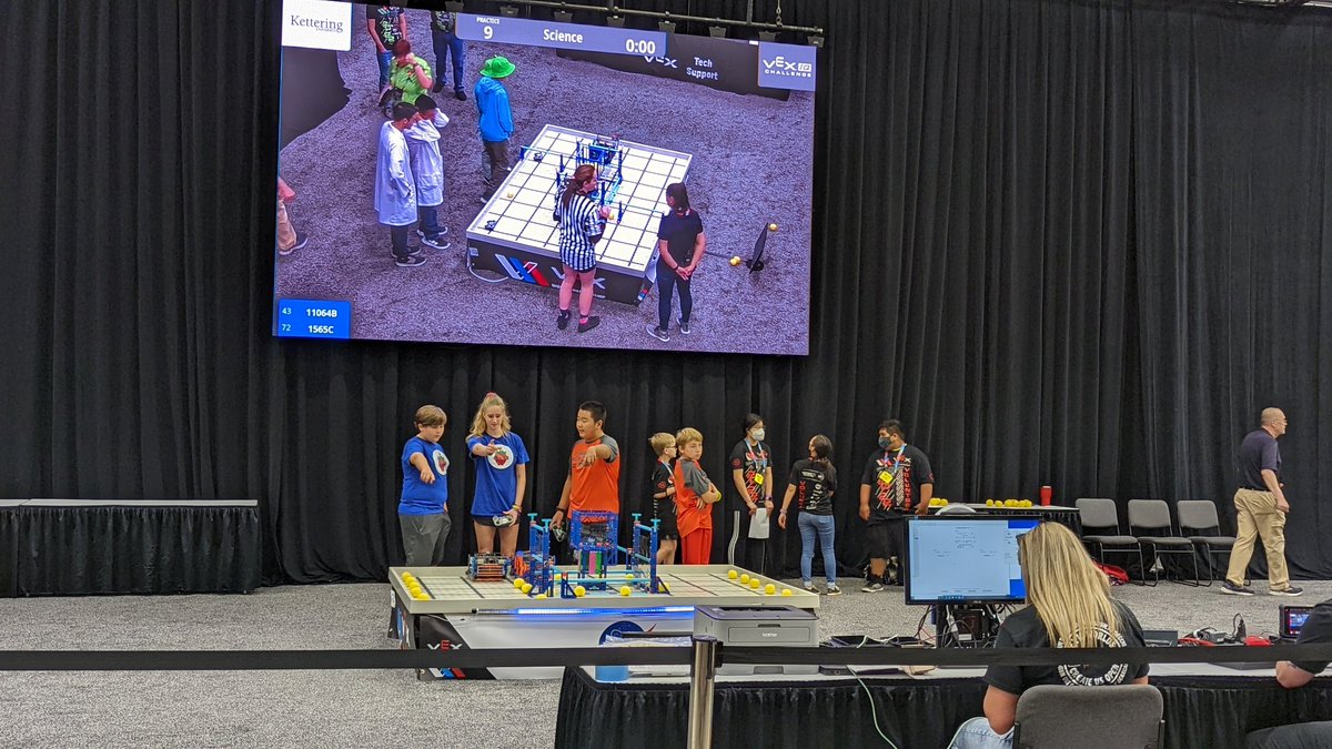 Cybercat Robotics (@cybercatrobotic) on Twitter photo Day 2 of VEX IQ Worlds going well. Teams are getting some great scores. #VEXWorlds2022 #VEXiq <a href="/JeremyCD/">JeremyCD</a> <a href="/REC_Foundation/">REC Foundation</a> <a href="/VEXRobotics/">VEX Robotics</a> <a href="/SummitSchoolAhw/">Summit School of Ahw</a> Day 2 of VEX IQ Worlds going well. Teams are getting some great scores. #VEXWorlds2022 #VEXiq <a href="/JeremyCD/">JeremyCD</a> <a href="/REC_Foundation/">REC Foundation</a> <a href="/VEXRobotics/">VEX Robotics</a> <a href="/SummitSchoolAhw/">Summit School of Ahw</a>