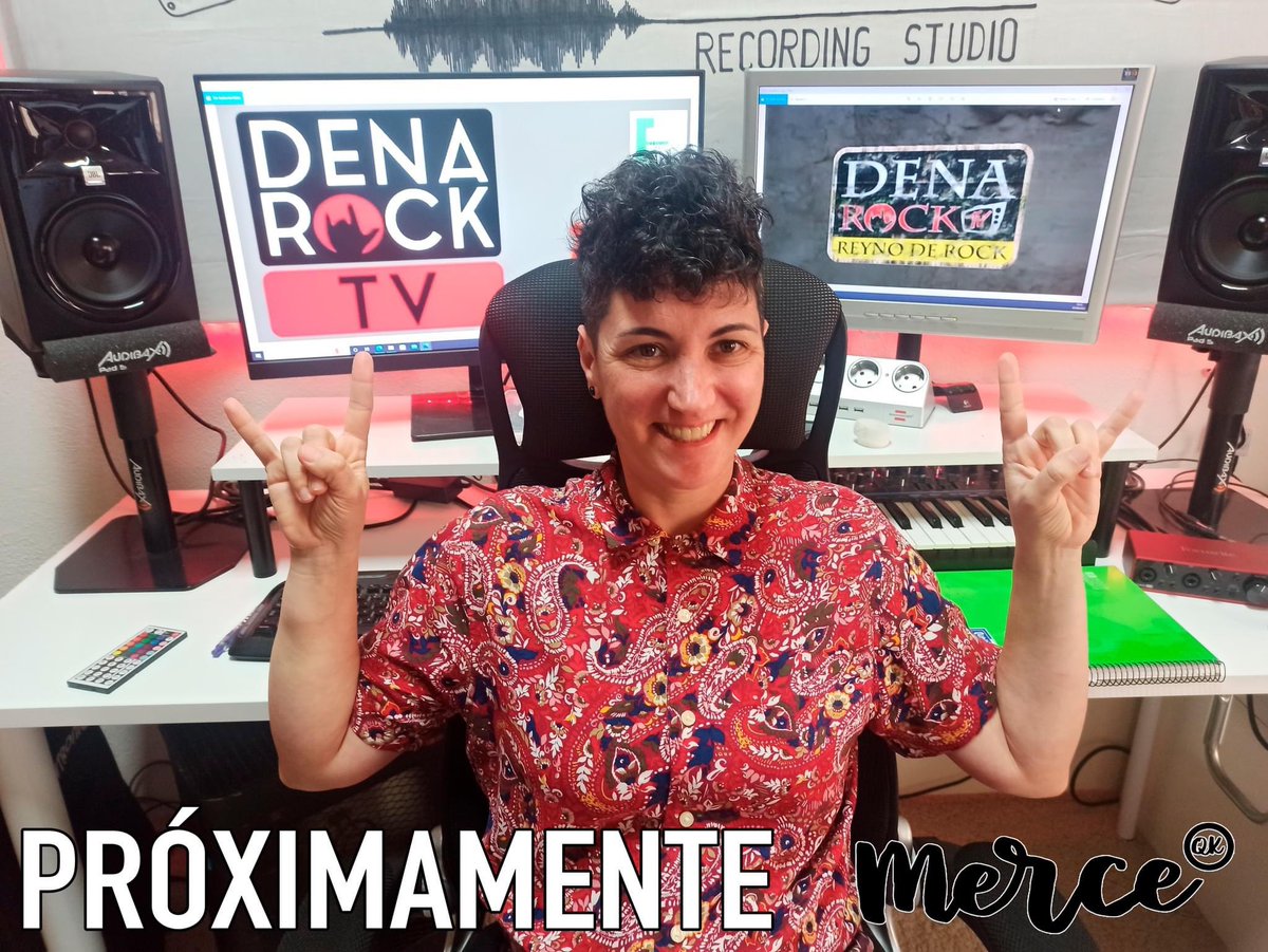 Próximamente delante de las cámaras de  DenaRockTV Navarra : Merce Bueno Aramendía