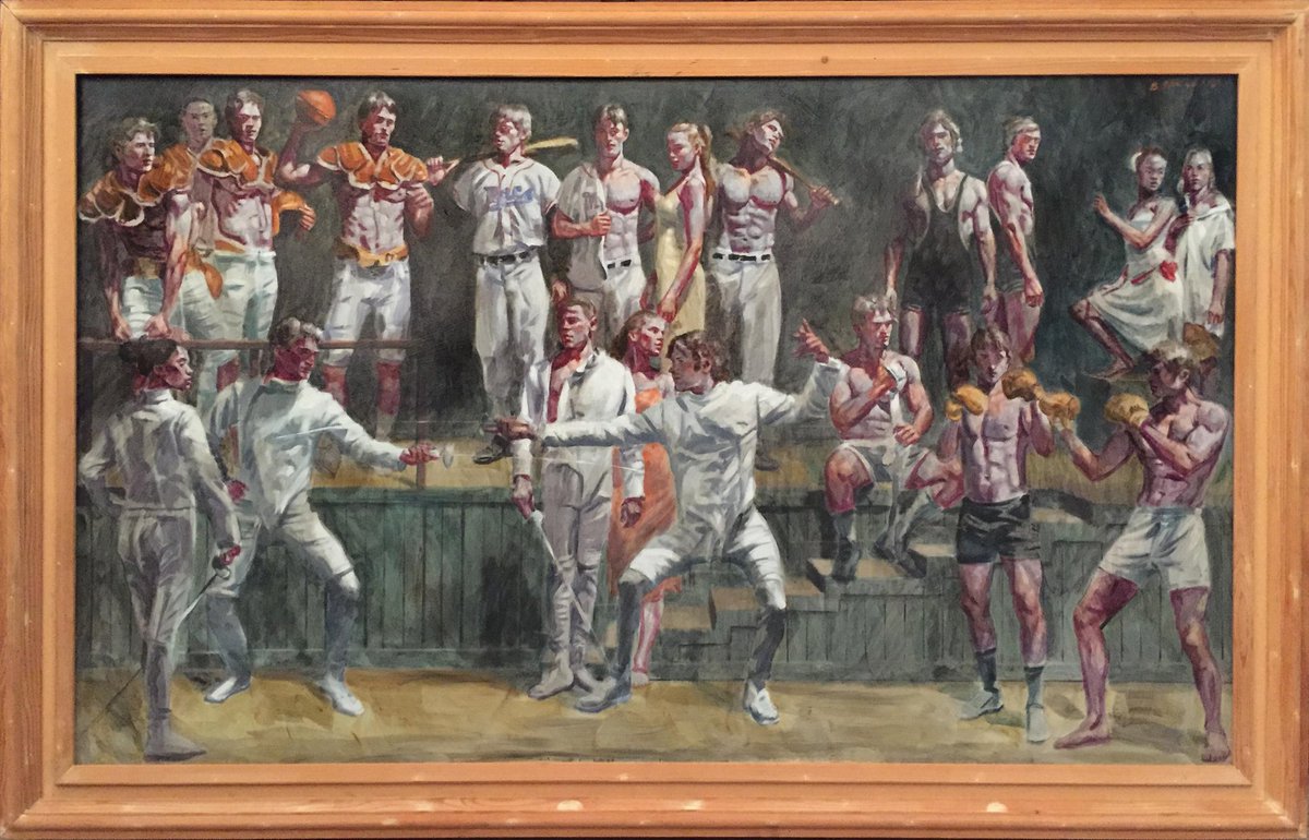 esgrimacompos's tweet photo. Boa caza hoxe con este descubrimento de #ARTESGRIMA: sensacional #MarkBeard e o seu alter ego imaxinario #BruceSargeant.
Tremenda colección de homes deportistas, entre os que hai unha boa selección de #ESGRIMISTAS.
https://t.co/EJykdF2j8y https://t.co/3OfkRvKUoL