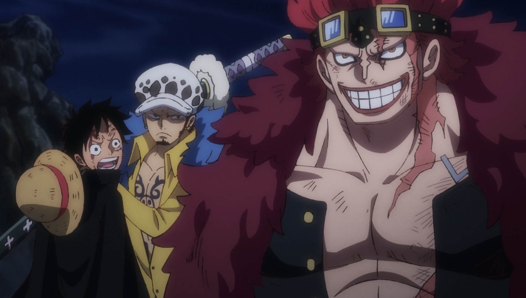 Twitter erupts after One Piece episode 1016 shows the monster captains going against Kaido