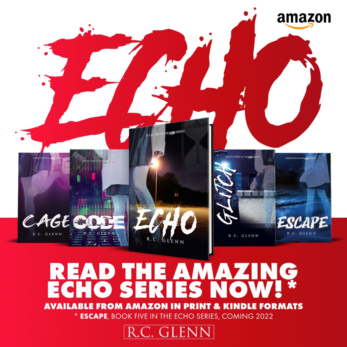 TheEchoSeries's tweet photo. Start a new journey with Echo. The first book in the Echo Series. Who is Chloe, and why does a killer have her in their sights? https://t.co/u9Gnu4w4MT
https://t.co/RL1dLK2zt3
#amwriting #indieauthor #BookLover #BookMarketing #goodreads https://t.co/AWyG7Nq3vJ https://t.co/gw0Yz56GEE