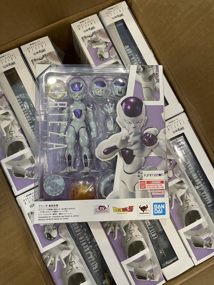 Fourth Form Frieza SH Figuarts has just made it to the store!   We are working on preorders now.  Pick up a copy here: toydojo.com/products/s-h-f…