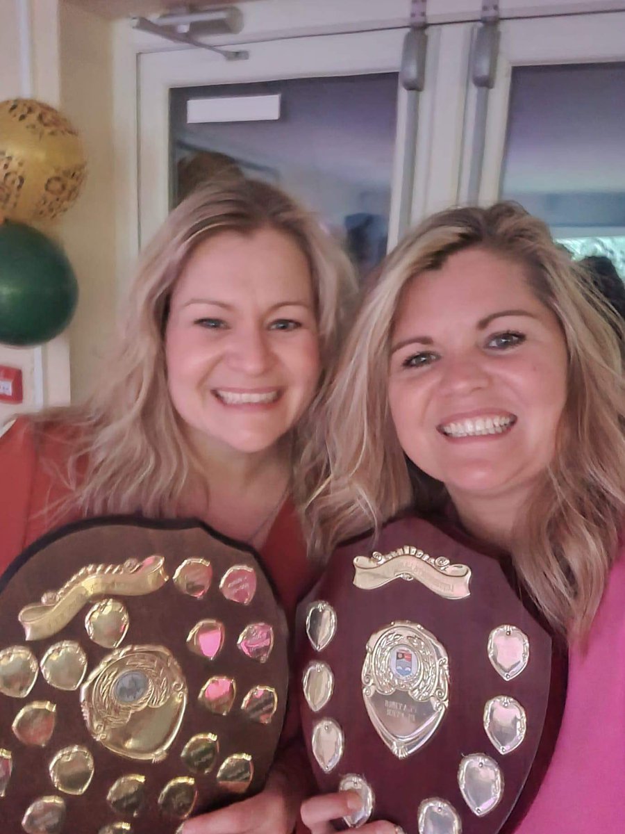 So proud of my rugby playing sisters. They’re absolutely dedicated to their club @LuttsRFC on & off the pitch. 
On Friday, Laura (R) bagged 2nd XV players’ player, Jenny (L) 1st XV player of year - and is in the Leicestershire squad for Sunday! #thisgirlcan #rugby https://t.co/szJEHe0ogE