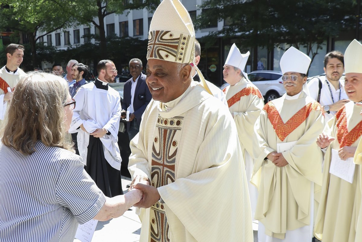 WashArchdiocese's tweet photo. Join us in wishing our @WashArchbishop Cardinal Gregory a very happy 49th anniversary of his ordination to the priesthood! We give thanks to God for the blessing of his vocation and for his service to us as shepherd to the people of the #WashArchdiocese. https://t.co/RjX1y8cyst