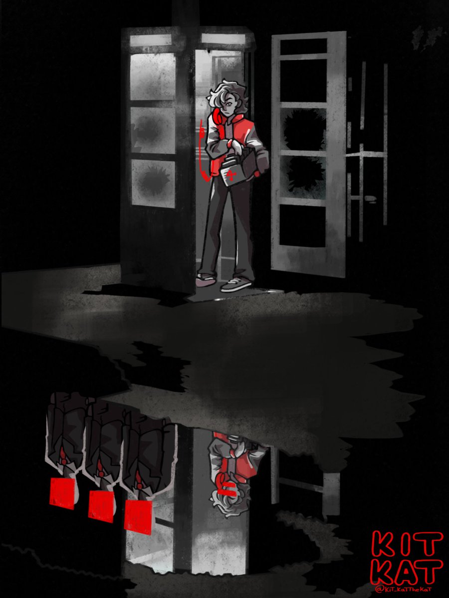 kit_katTheKat's tweet photo. "I just found some tapes on the  middle of the road... Can you come pick me up?"

[Rt's appreciated + untag] #ranboofanart #generationlossfanart https://t.co/tnLy6u4Tlw