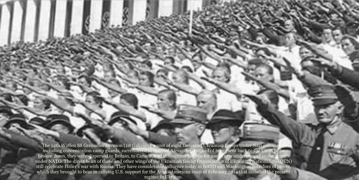 flippinecc's tweet photo. —The Seeds of The Ukraine’s War with Russia—

#Ukraine #Nazis #Nuremberg #NATO #Russia https://t.co/eRanZ5F96A