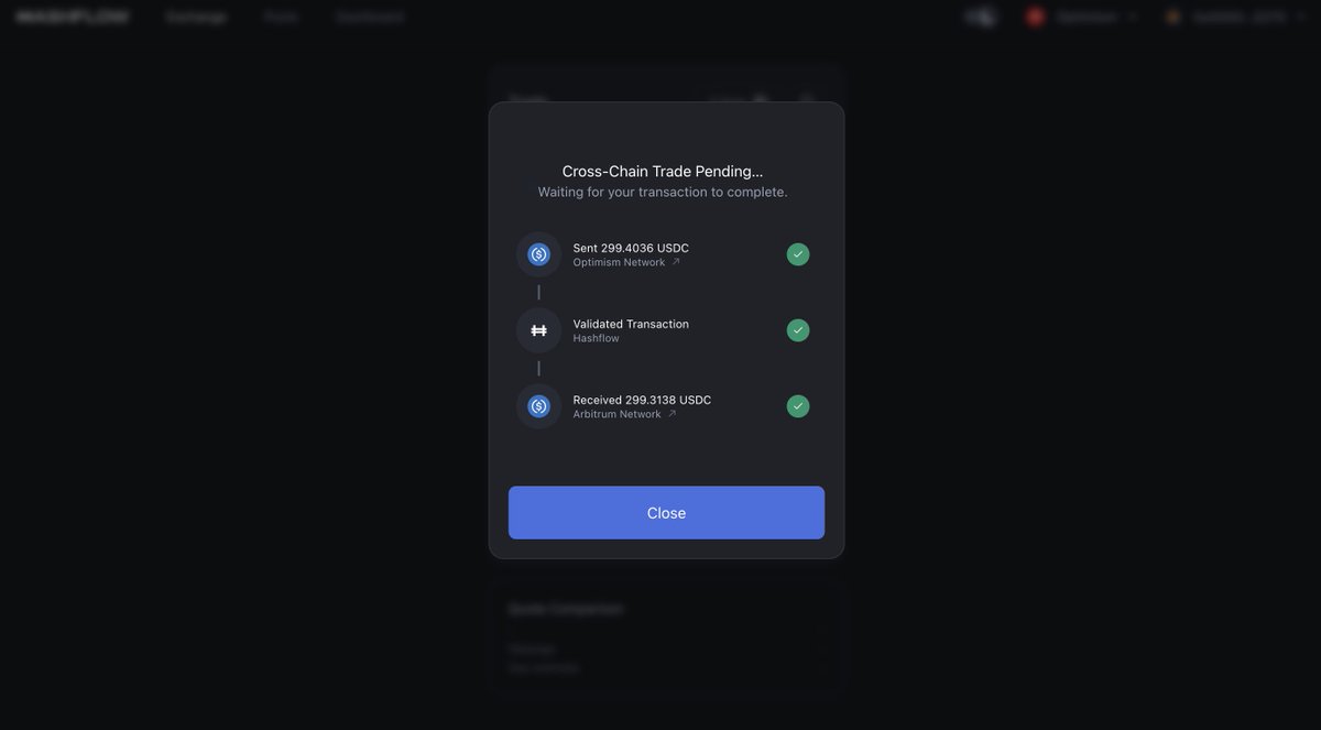 Why use bridges when you can trade with Bridgeless Cross-Chain Swaps Optimism
<a href="/hashflow_/">hashflow</a>  next polygon!?
Hahflow NFT snapshot Coming!