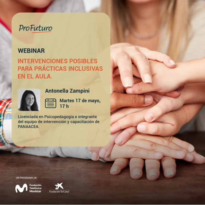 panaacea's tweet photo. Inscribite Gratis! 👉https://t.co/CyPtGUaV1N
📍Martes 17 de Mayo 17 hs. (ARG)
👩🏫 Antonella Zampini – Lic. en Psicopedagogía e integrante del equipo de intervención y capacitación de PANAACEA.
.
.
.
#docenciainclusiva #cursodocentes #autismo #espectroautista
@alexiarattazzi https://t.co/v4cjMhxTuk