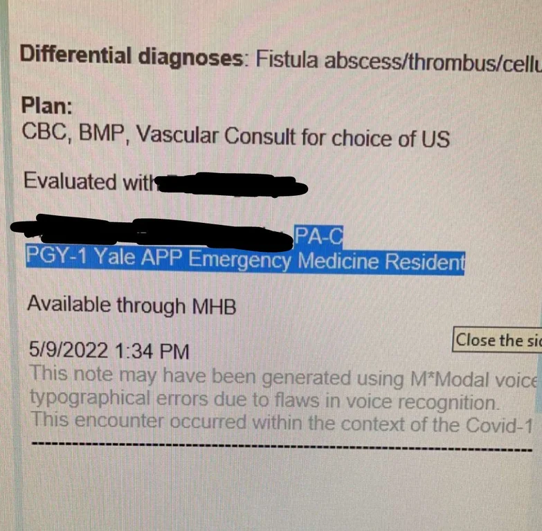 An insult to all the real Yale Emergency Medicine residents

#MedTwitter
#StopScopeCreep