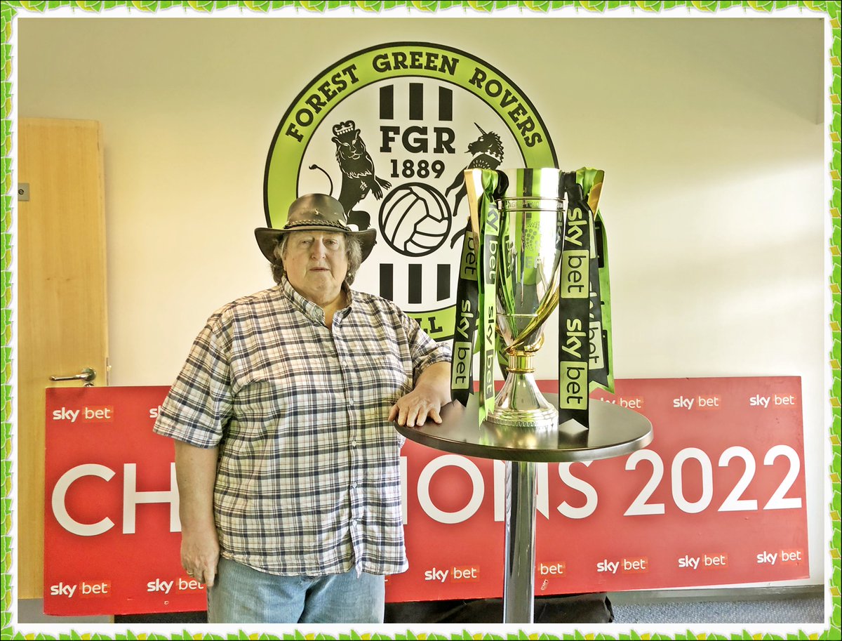 Couldn't be more proud of the club that I have supported and worked for over the past 53 years.