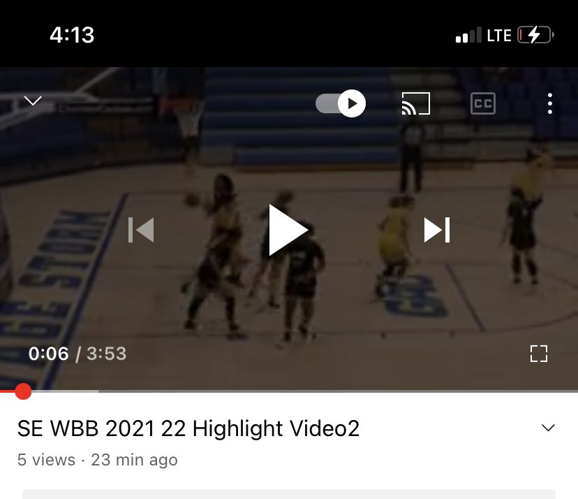 youtu.be/vt45szjT8CQ
“We are the warriors, who learned to love the pain
We come from different places but have the same name
'Cause we were born for this…” 🎼
Bring on ‘22-‘23. #StormChaSE ⚡️