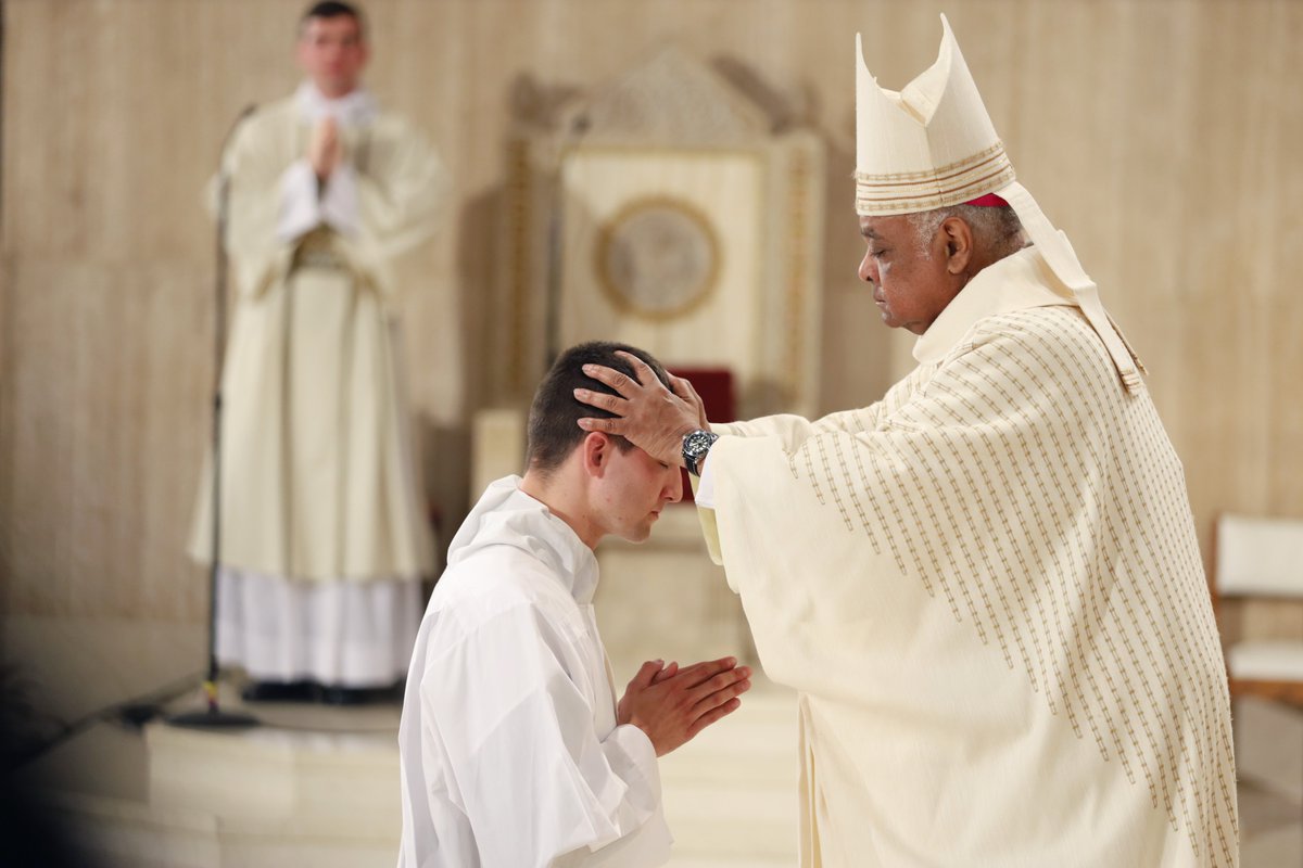 WashArchdiocese's tweet photo. Join us in wishing our @WashArchbishop Cardinal Gregory a very happy 49th anniversary of his ordination to the priesthood! We give thanks to God for the blessing of his vocation and for his service to us as shepherd to the people of the #WashArchdiocese. https://t.co/RjX1y8cyst