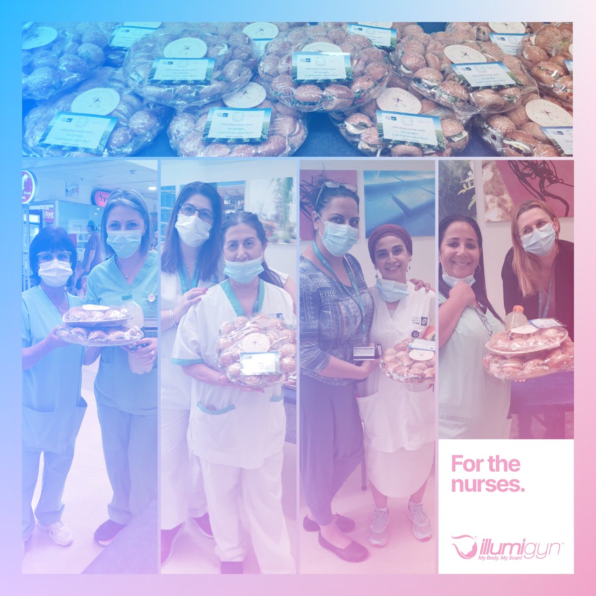 illumigyn's tweet photo. It’s  National Nurses Week!
We at illumigyn are cherishing the people who dedicate their lives to others. Today we had the opportunity to show our appreciation to the amazing staff of nurses @ Asaf Harofe Hospital in Israel.
Happy Nurses Week ❤️ https://t.co/rq2IXGLV4B