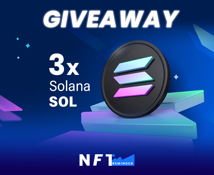 ⚡️🎁 $SOL GIVEAWAY 🎁⚡️

💎 3x #Solana (worth +$200)

1️⃣ Like and RT
2️⃣ Follow @Universe_BNB and @NFTReminder
3️⃣ Tag 3 friends!

⌛️ 24h

#NFT #NFTGiveaway #NFTCommunity #SolanaGiveaways #NFTs