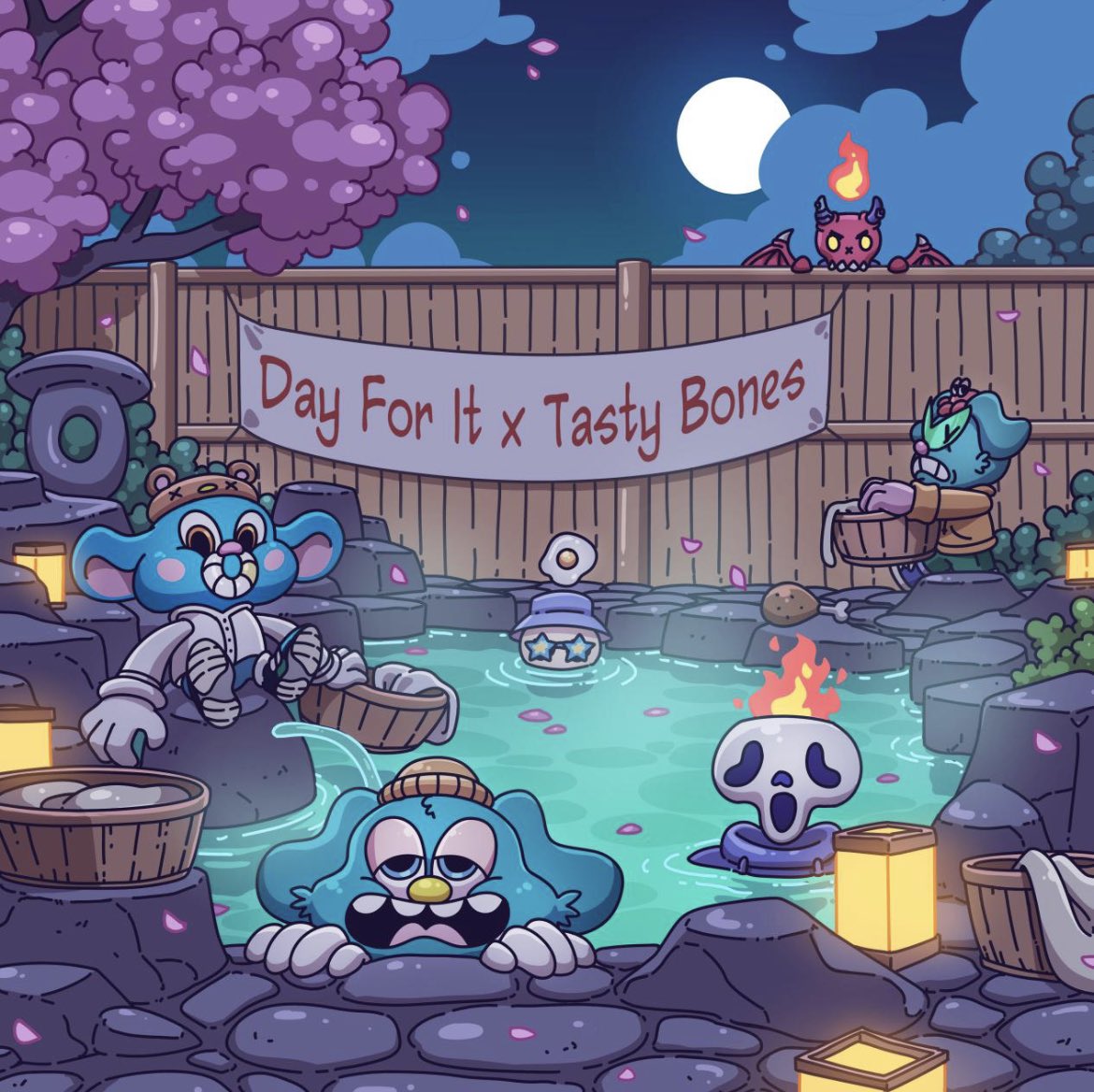 Day For It x Tasty Bones

Our frens over at Day For It allocated 3 WL spots for us! ☠️

How to enter:
- Follow both @DayForItNFT &amp; <a href="/TastyBonesNFT/">Tasty Bones ☠️</a>
- Like + rt
- Winners picked in 24 hrs

p.s. we will also run exclusive giveaway for tasty bone holders on our discord ☠️