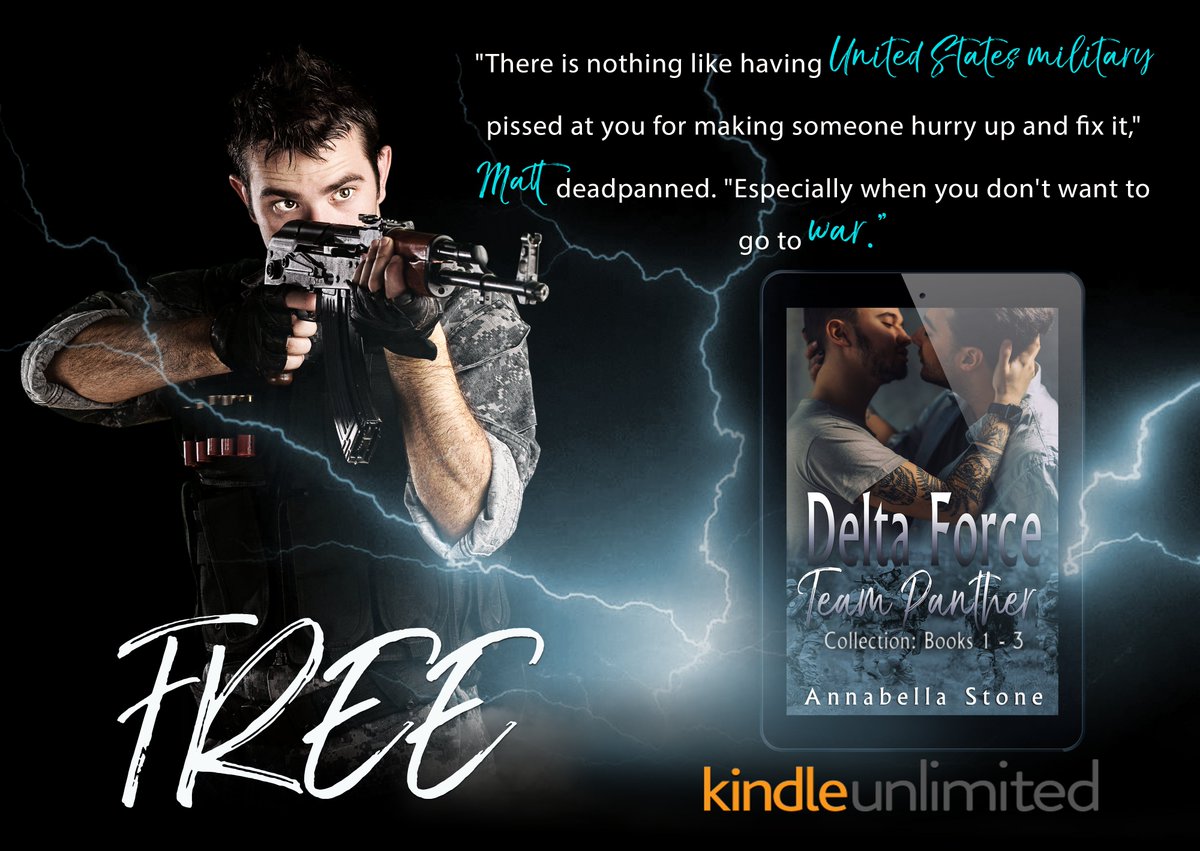 #MakeMondayBetter #freebooks
From 9th - 11th of May, the Delta Force Team Panther Collection 1, including Jonah's Compass, Tied Up In Steele, &amp; Malik's Redemption, is Free on Amazon 
books2read.com/TeamPantherCol…
🦅‿✯⁀ 🇺🇸 ‿✯⁀🦅‿✯⁀ 🇺🇸 ‿✯⁀🦅‿✯⁀ 🇺🇸