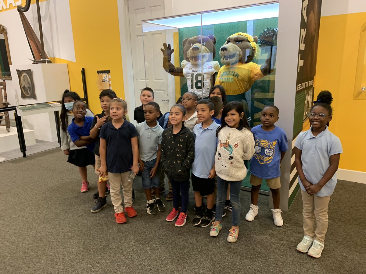 Enjoyed my visit to Mayborn Museum Complex in Waco with 1st graders from Carroll Elementary!