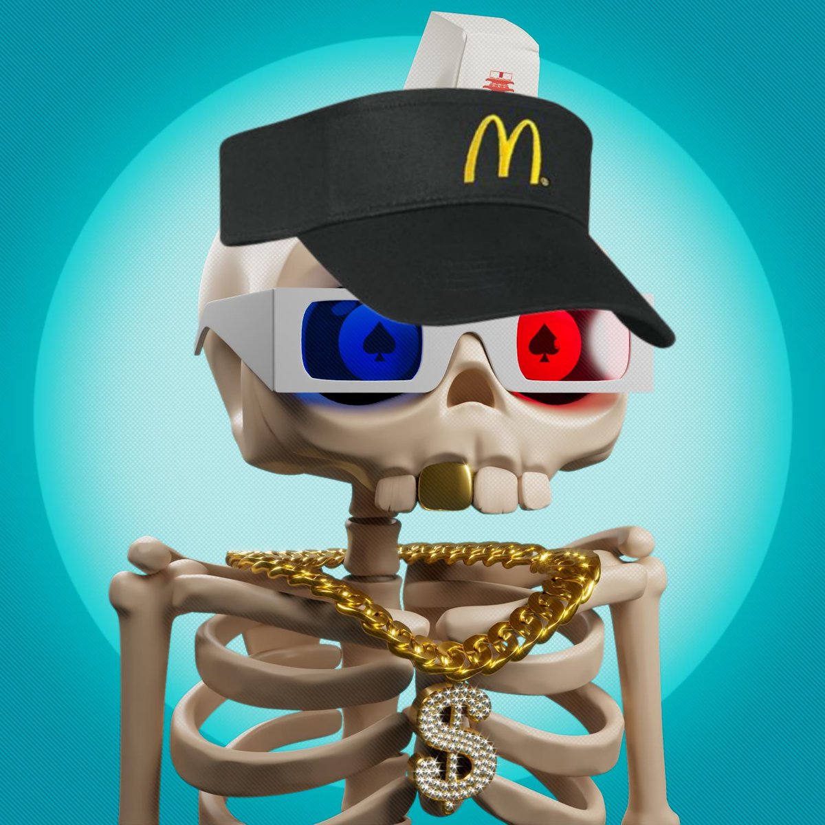 The_DASK's tweet photo. Well finally it happened, mom said enough was enough, back to work I go. 

Not loving it! 🤣

#nft #McDonalds #job https://t.co/6RKvEsS0F5