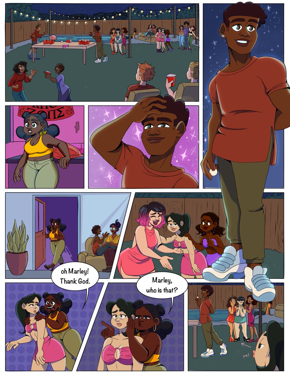 OneandOnlyComic's tweet photo. Hello #webcomicday! 💕we’re One &amp; Only, a rom-com webcomic about finding yourself as an unconventional romantic lead in college. We’re rated PG-13, and you can find us on Webtoons: https://t.co/IcqWUaU21y https://t.co/AviipQIUyH