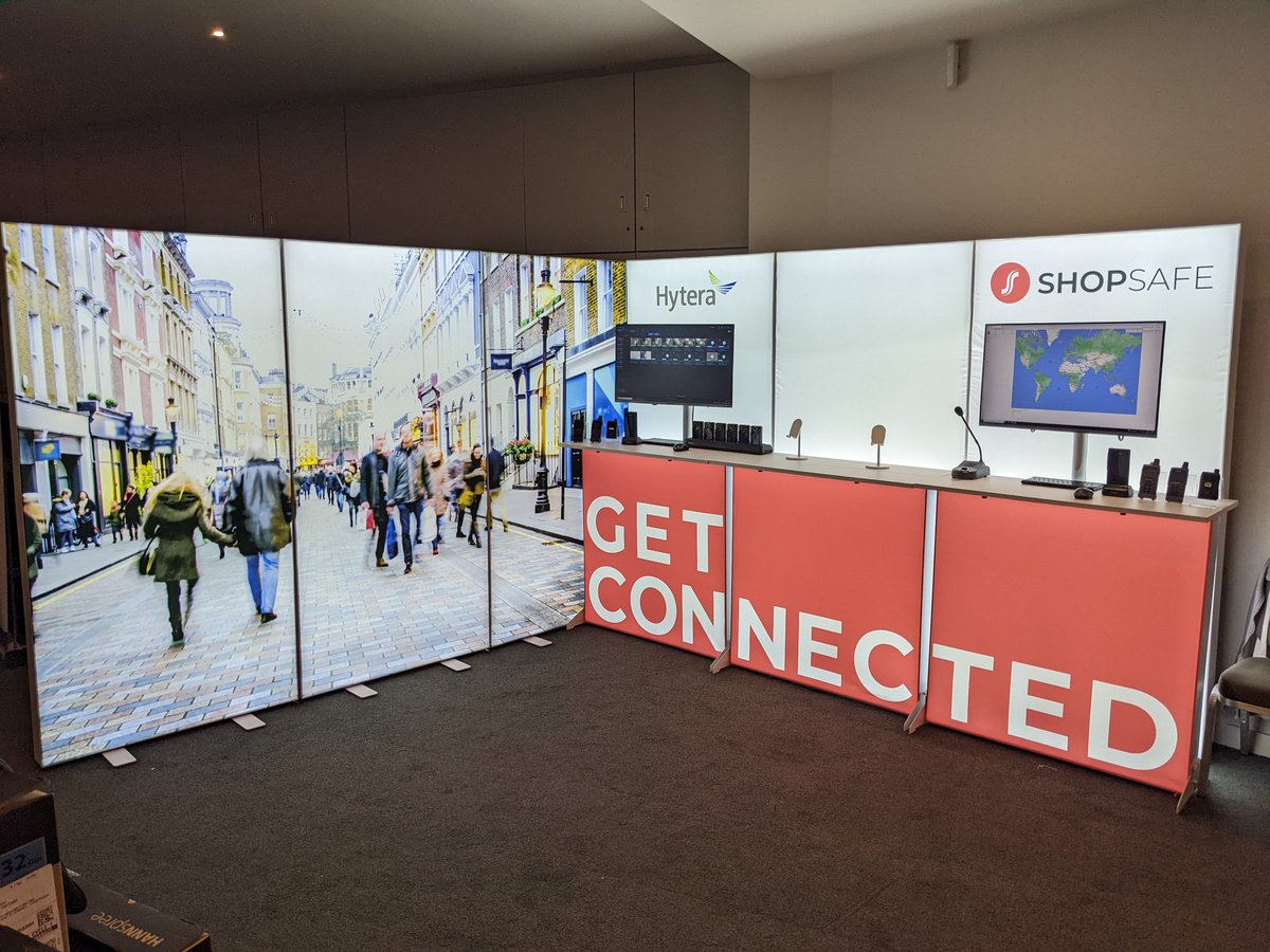 We are all up and ready to show our ShopSafe and Smart Radio solutions tomorrow at the <a href="/NBCS_Tweet/">National Business Crime Solution</a>  - conference. Come and see us on stand number 2. #ShopSafe #hytera #hytalk #bodycam