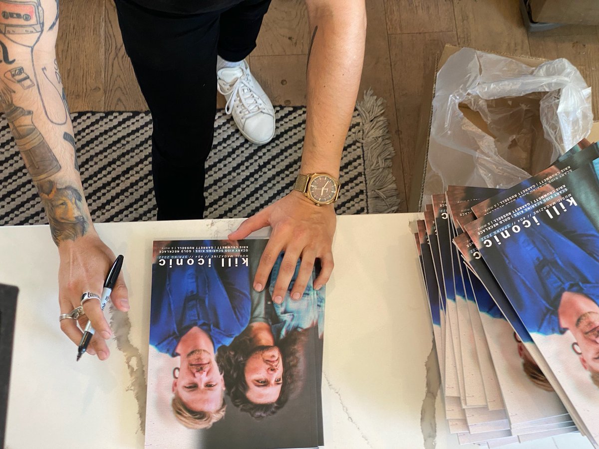 subscription issues are limited, hand numbered, and shipping inclusive. subscribe to the magazine to enjoy a variety of perks and guarantee your spot for all future issue drops. killiconic.com/collections/fr… 

#postwhatever #musicmagazine