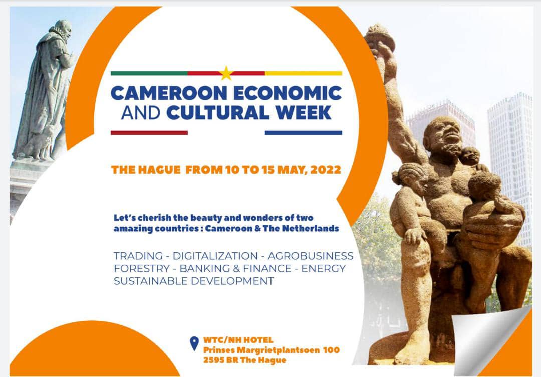 diplocam_minrex's tweet photo. SEMAINE ÉCONOMIQUE ET CULTURELLE DU CAMEROUN AUX PAYS-BAS.

Arrivé ce jour à La Haye aux Pays-Bas, S.E. MBELLA MBELLA, présidera, la Semaine économique et culturelle du Cameroun aux Pays-Bas, qui se tiendra du 10 au 15 mai 2022 à La Haye.
#CECWTheHague

https://t.co/Ivf2Kcrqzo https://t.co/mobs9p2BU7
