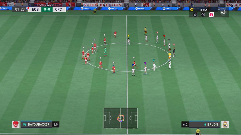 Un grand merci à nos amis de @ECBrest_CPFifa pour nous avoir permit de rendre hommage à notre coéquipier @Snayninho qui vit un moment difficile… nous sommes tous avec toi l’ami et force à toi ❤️🙏🏻