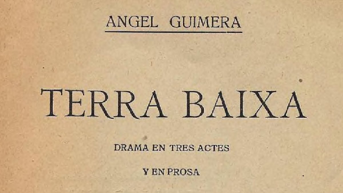 Viquipedia's tweet photo. #Taldiacomavui de 1897 s'estrenà al Teatre Romea barceloní —després de fer-ho a Tortosa— «Terra baixa», una de les obres mestres del dramaturg i poeta català Àngel Guimerà i Jorge.

És un clàssic català d'aquest gènere, traduït a una quinzena de llengües.

https://t.co/JdR1KWaYCf https://t.co/M7XQZCAn1f