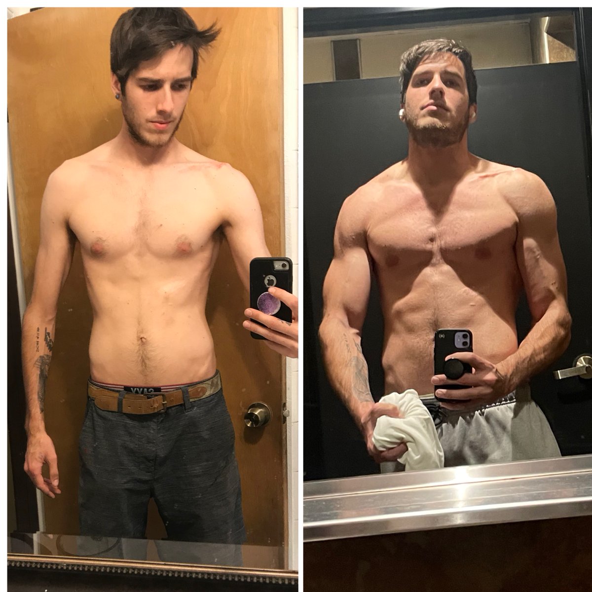 TheBenCrypto's tweet photo. See how I went from skinny to fit over the quarantine lockdowns.https://t.co/JaJstHWshS
#fitness #transformation #fitnesstransformation #quarantinetransformation #skinnytofit #skinnykid #fit #beforeandafter #before #after https://t.co/mFSGbCLlx3
