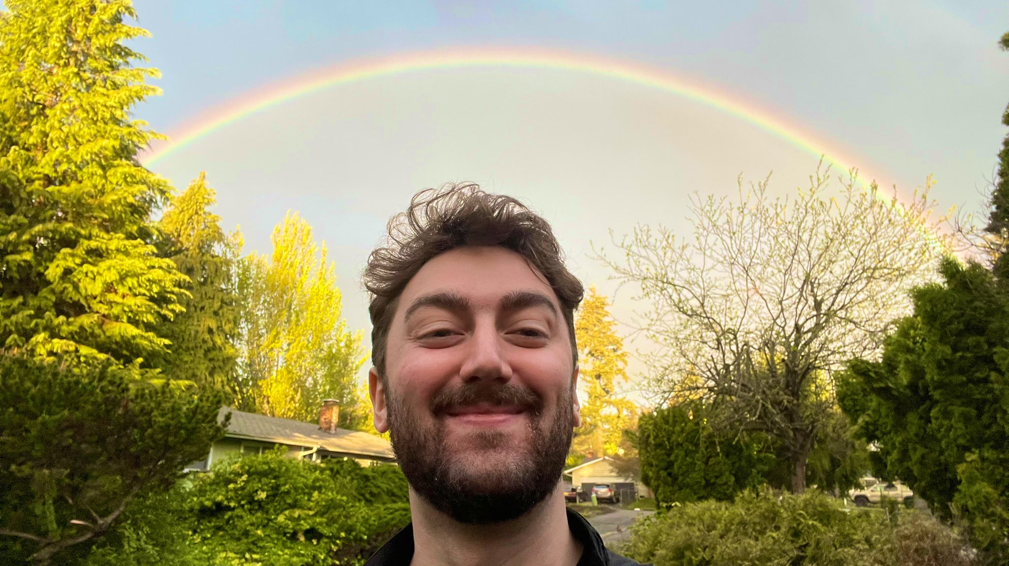 Eastghost on X: wanted to share some streaming W's w this picture of the  most perfect rainbow. “Eyes in the back of my head” hit 1m this month! “ Voyeur” hit 1m this
