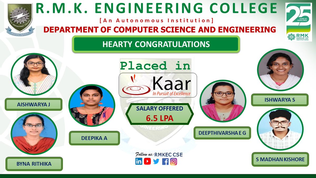 RMKEC CSE tweet media