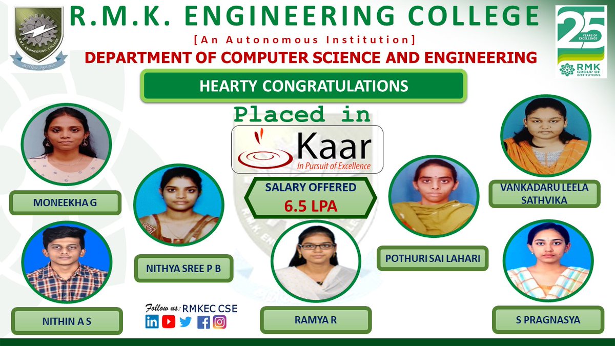 RMKEC CSE tweet media