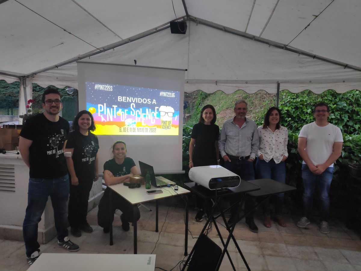 Un día para lembrar este 9 de maio de #Pint22LUG
#Pint22 #Pint22ES