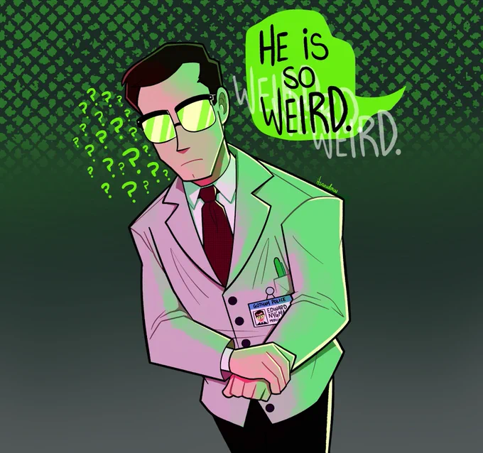 poor weird little ed #gotham 