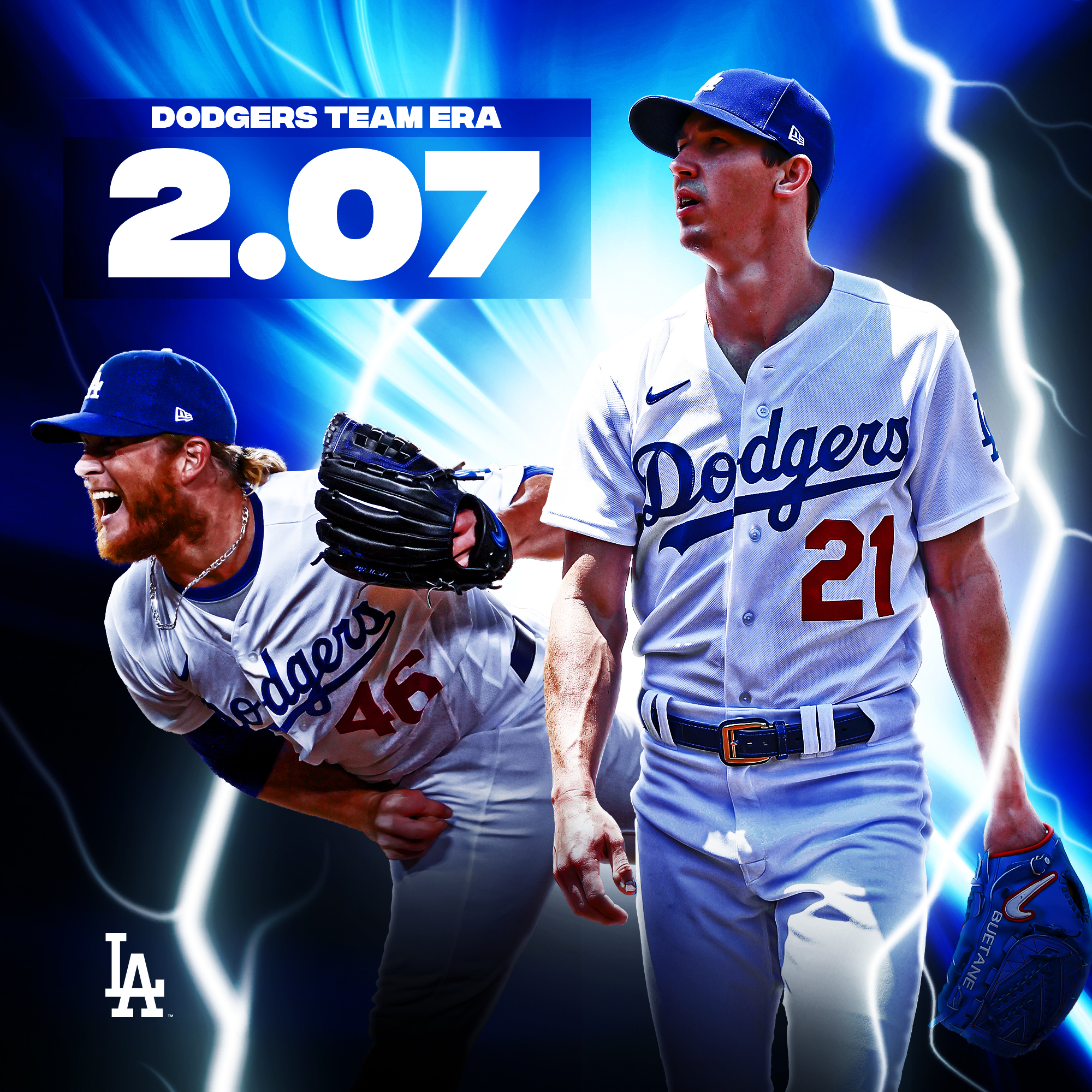 MLB on X: "The @Dodgers pitching staff has been DOMINANT.  https://t.co/Zub098EwIx" / X