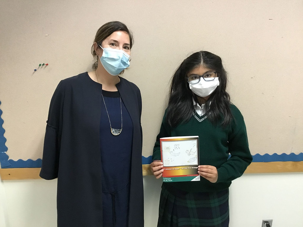 YorkHouseSchool's tweet image. Noele, Grade 4, entered the AIM Student Publishing Contest last year, supported by her French teacher, Madame Céline. She won the contest and her storybook is now featured in the AIM e-readers section. Congrats, Noele! #myYHS #AIMLanguageLearning
blog.yorkhouse.ca/2021/06/01/noe…