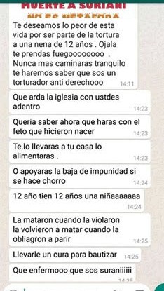 MujeresdeFeArg's tweet photo. #NoAlBozalLegal
La Justicia Salteña sentencia guiada por caprichos y manipulación feminista de la información sobre la #LibertadDeExpresion. No olvidemos que cuando el afectado fue @SurianiSalta, lejos de tener en cuenta las amenazas defendieron a las responsables #SurianiTeBanco https://t.co/XCSab6DC1G