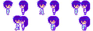 OMORI on X: an incredibly huge sprite sheet file. (2018)   / X