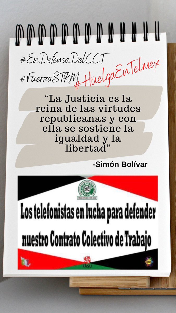 AntonioDmmito's tweet photo. El Sindicato de @Telefonistas en plena lucha por unas verdadera #JusticiaSocial en la #DefensaDelCCT con la #FuerzaSTRM y en el uso legítimo del derecho a #HuelgaEnTelmex https://t.co/ArfAR6rDka