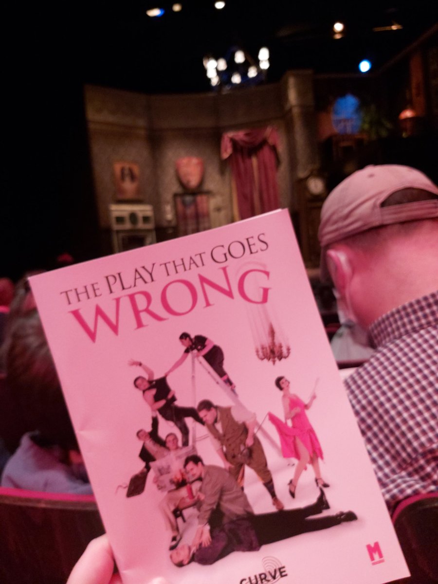 KatieGReviews's tweet photo. Pass the cast of @playgoeswrong the marauders map cus mischief managed โ
@mischiefcomedy @CurveLeicester https://t.co/0QyDOBjF6x