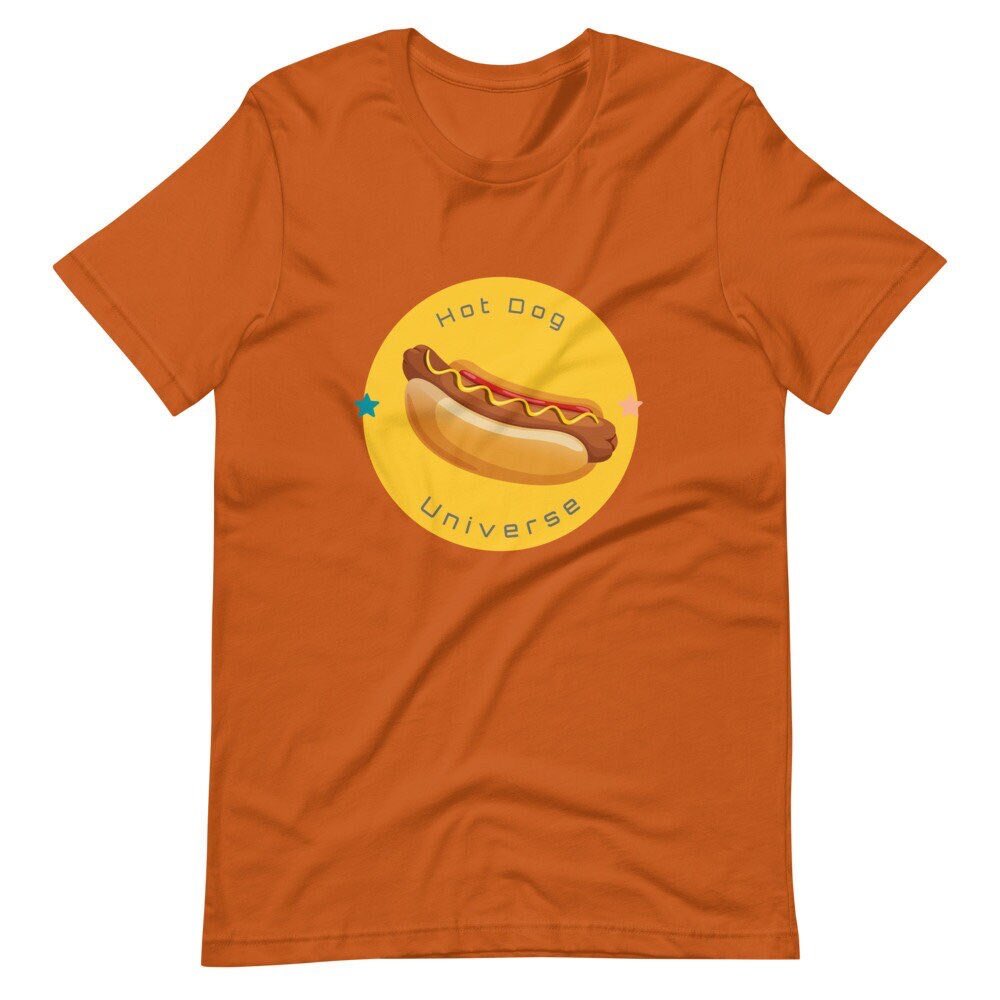 tshirtlabs1's tweet photo. Excited to share the latest addition to my #etsy shop: Hot dog Universe T-shirt https://t.co/NcT7jarkio https://t.co/Depb9tJsMV