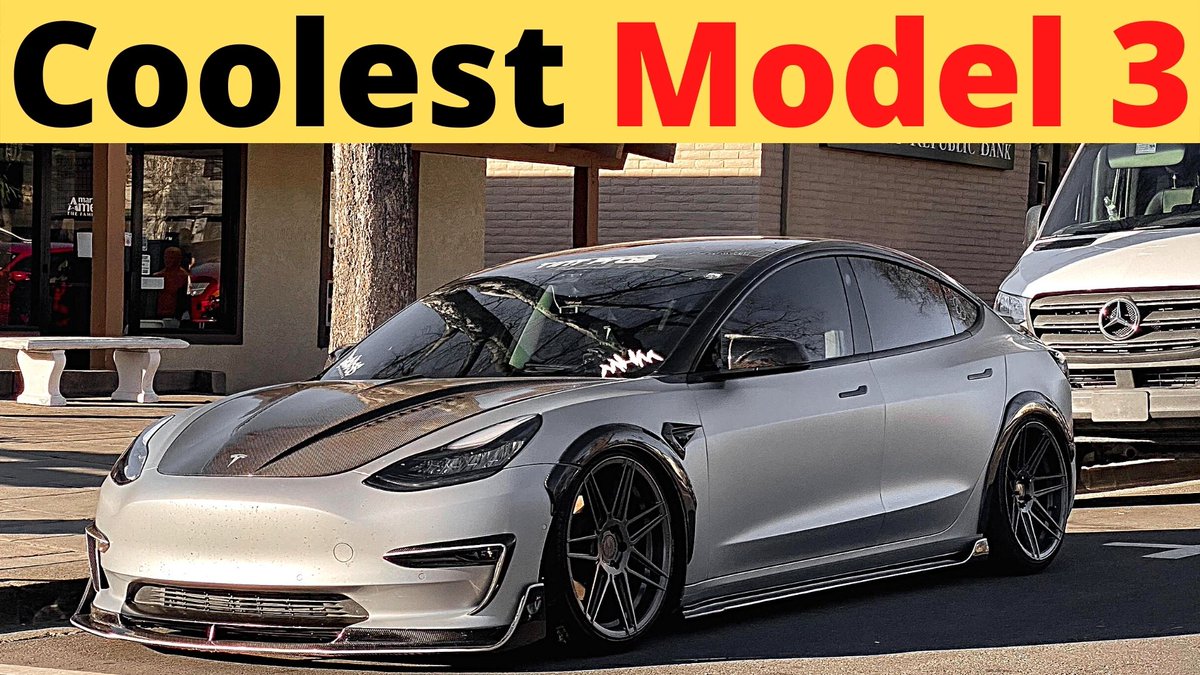 torquenewsauto's tweet image. One of the coolest Model 3s I have ever seen. Do Tesla owners like modified Teslas? youtu.be/HrB7qumqzGU
-
NEW
-
#Model3 #Tesla #TeslaModification