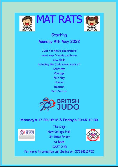 JudoKnights's tweet photo. Wow! What a great first session for Monday Mat Rats. Lots of little excited smiling faces running, rolling, hopping, giggling and having a great time.
Looking forward to Friday’s class.
#judofun #MatRats #JudoTots #BritishJudo #JudoKnight #SankaikuniJudo https://t.co/huqUQG1vVA