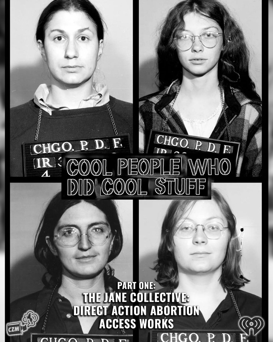 coolzonemedia's tweet photo. New episode of Cool People Who Did Cool Stuff!

@magpiekilljoy talks with @mcveysamantha about the more than a hundred women who provided safe, affordable abortion in pre- Roe v Wade Chicago.

@why_sophie_why @yunghershey

https://t.co/CzKarQyMi5 https://t.co/rluowpZP9l