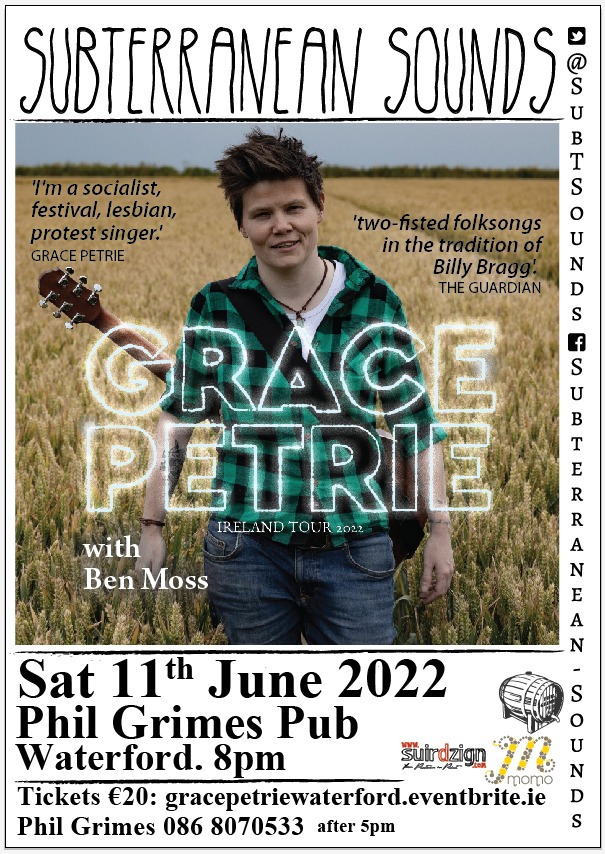 Coming soon....#CoolLiveMusic with @gracepetrie and @BenMossFolk 
gracepetriewaterford.eventbrite.ie