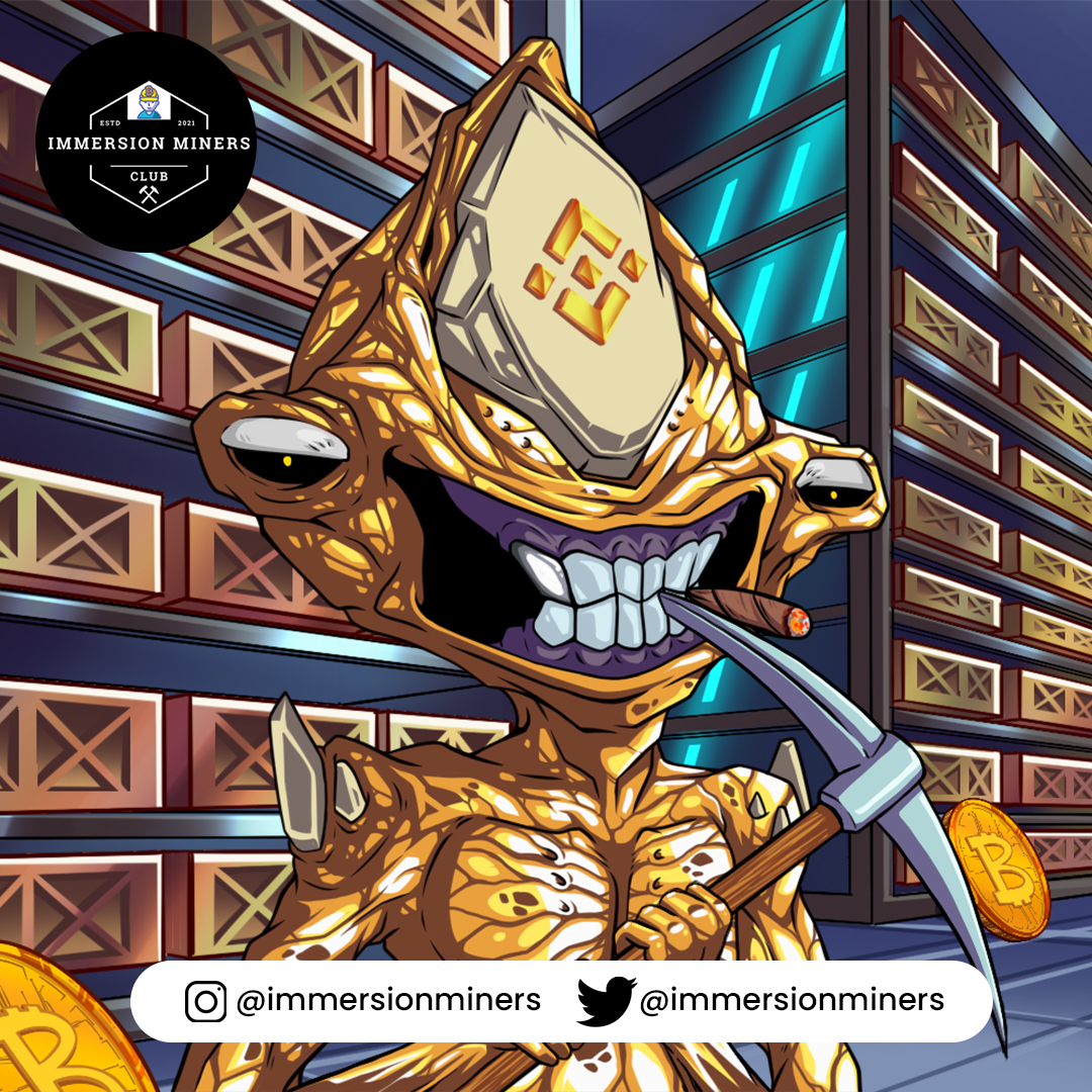 ImmersionMiners's tweet photo. Hey everyone. Each NFT grants you access to the Immersion Miners Club. Join us on Discord to find out more. 💸

https://t.co/bjnjrA9Enb

#minersclub #immersionminers #bitcoinminers #bitcointrading #crypto #ethereum #opensea #cryptocurrency #nftcollectibles #bitcoin #openseanft https://t.co/Vq7TcyLVb7